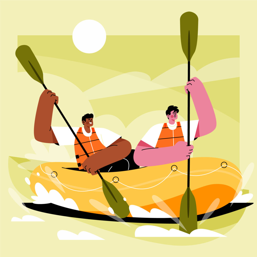 kayak es una experiencia para todos